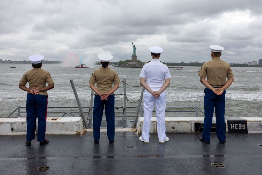 Fleet Week New York 2025: USS New York Arrives in NYC