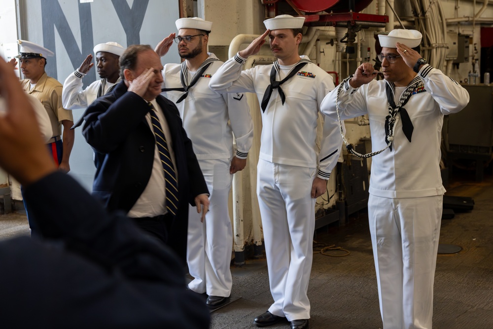 Fleet Week New York 2025: Secretary of the Navy Visit