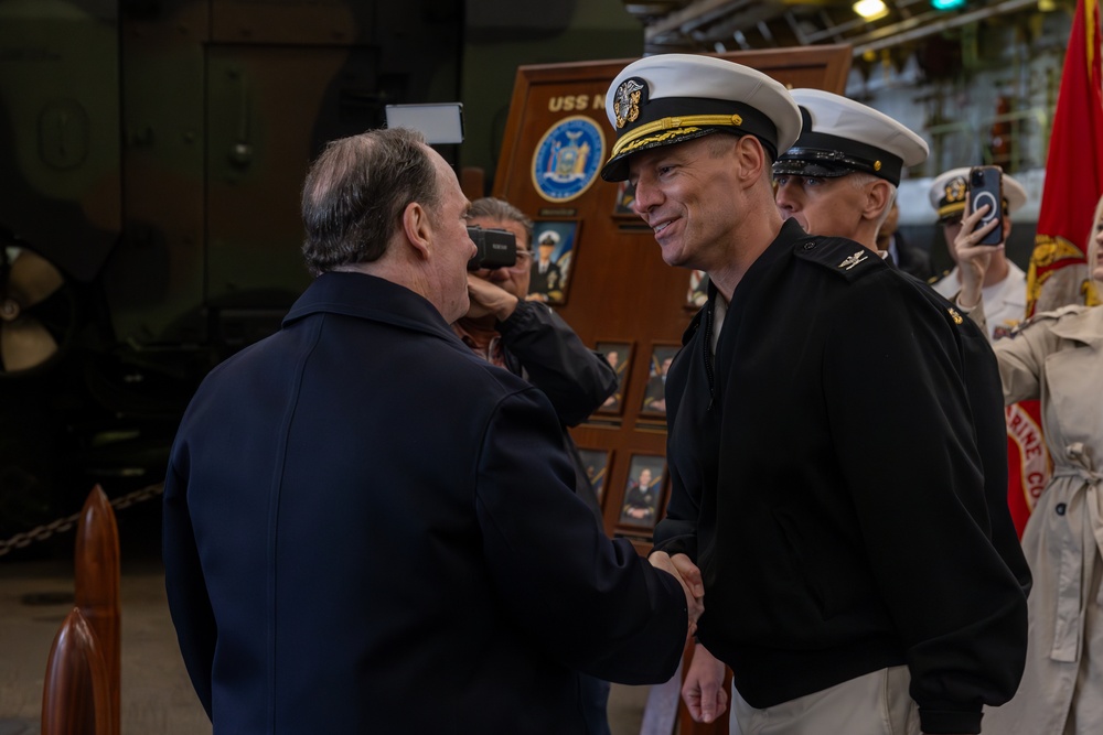 Fleet Week New York 2025: Secretary of the Navy Visit