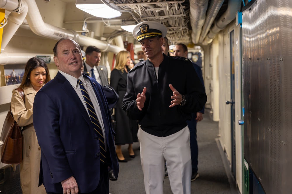 Fleet Week New York 2025: Secretary of the Navy Visit
