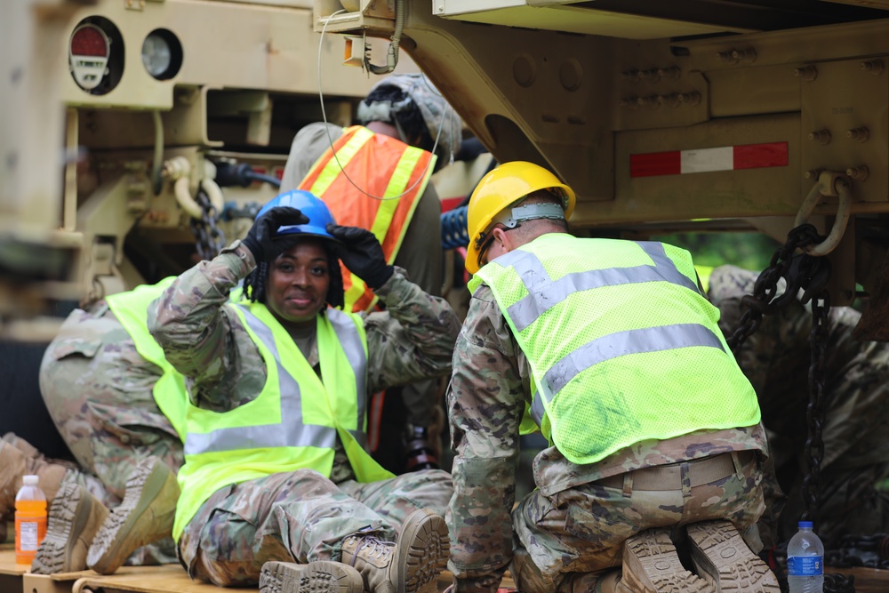 Army Reserve Mobility in Action: 420th MCB Supports CSTX 25-01 via Rail