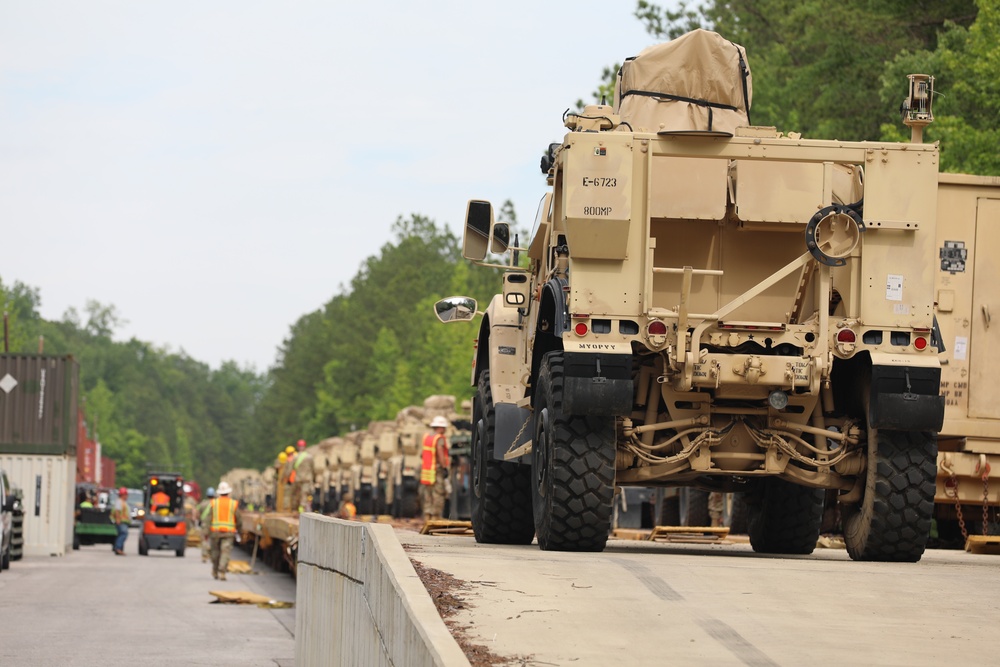 Army Reserve Mobility in Action: 420th MCB Supports CSTX 25-01 via Rail