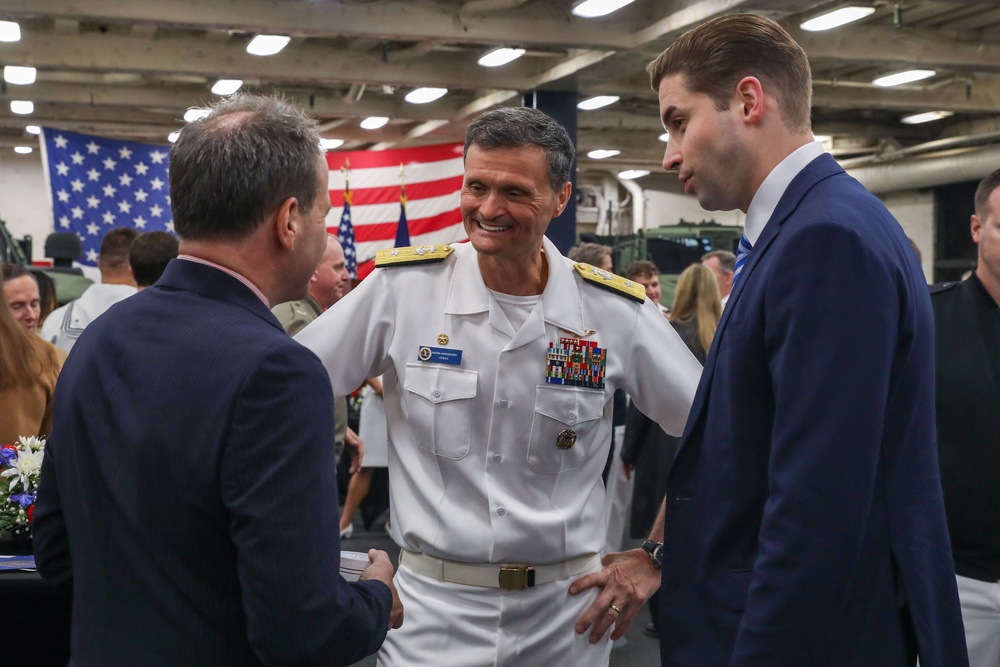 USS New York Hosts Welcome Reception