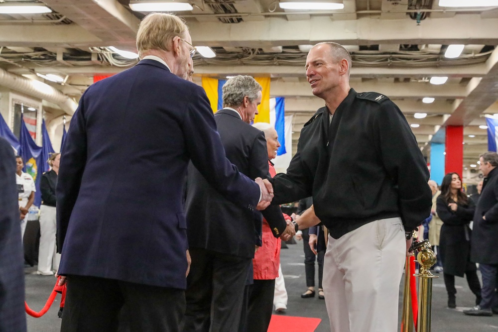 USS New York Hosts Welcome Reception
