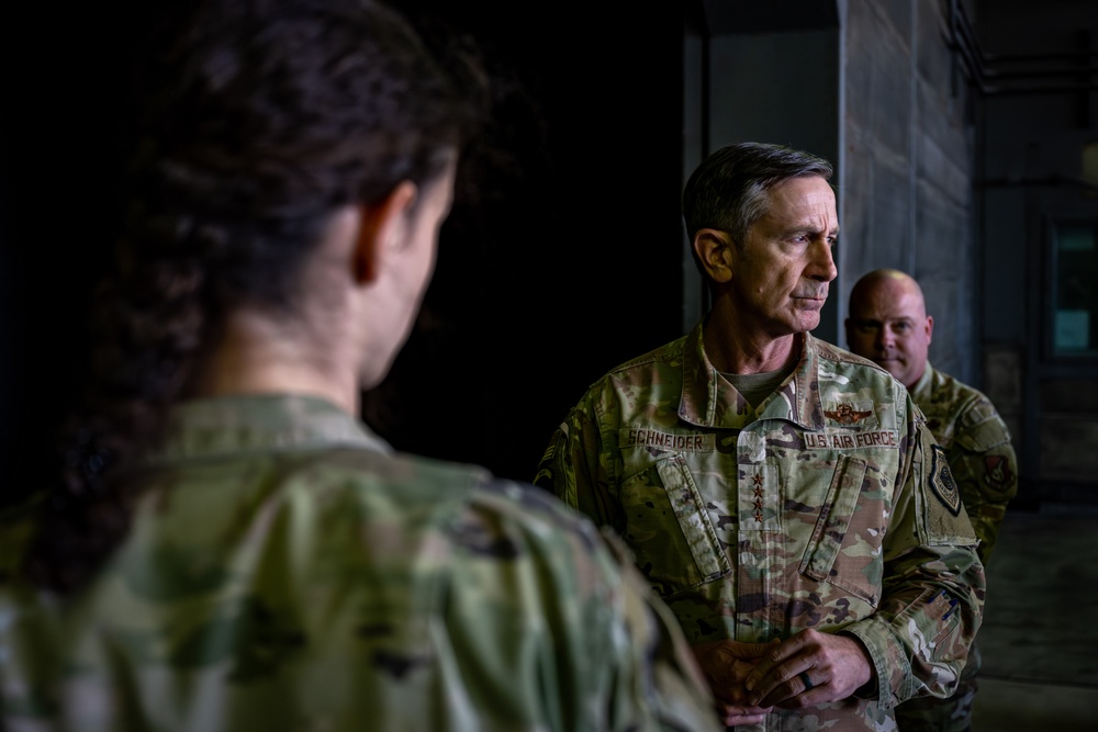 Pacific Air Forces commander highlights readiness during 35th Fighter Wing tour