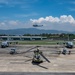 U.S. Air Force and Guatemalan Aircraft stage for a photo during CENTAM Guardian 25