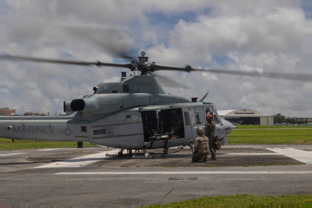 31st MEU, 3rd MLG conduct Casualty Evacuation exercise