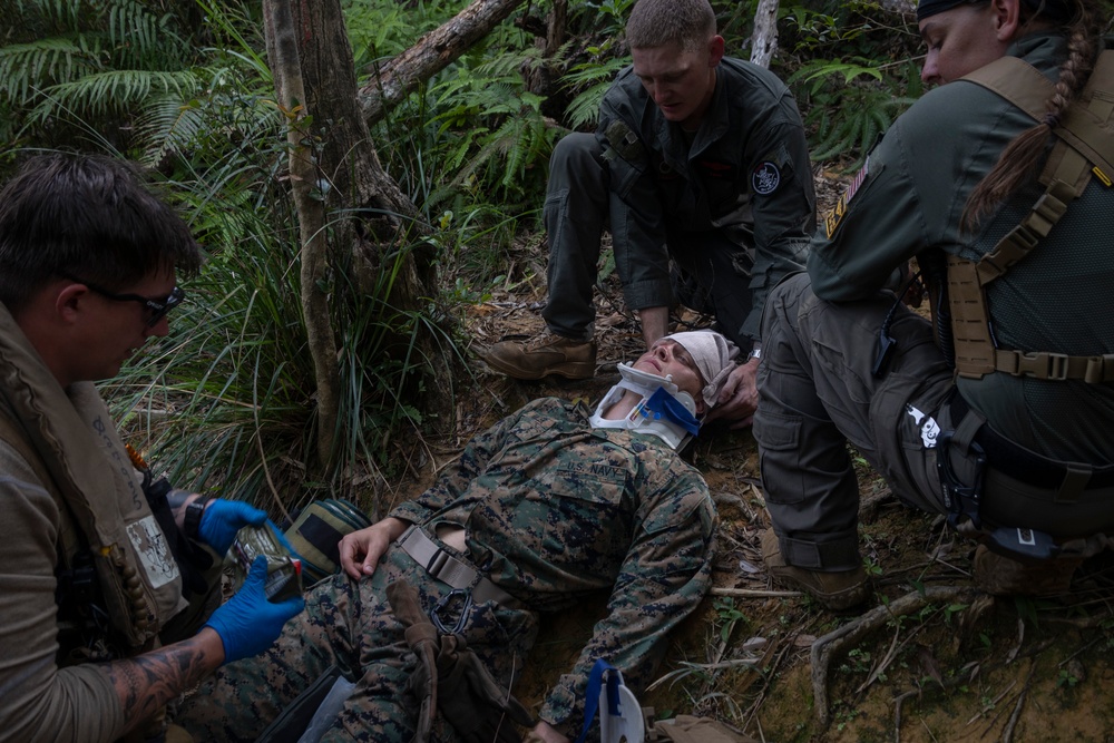 31st MEU, 3rd MLG conduct Casualty Evacuation exercise