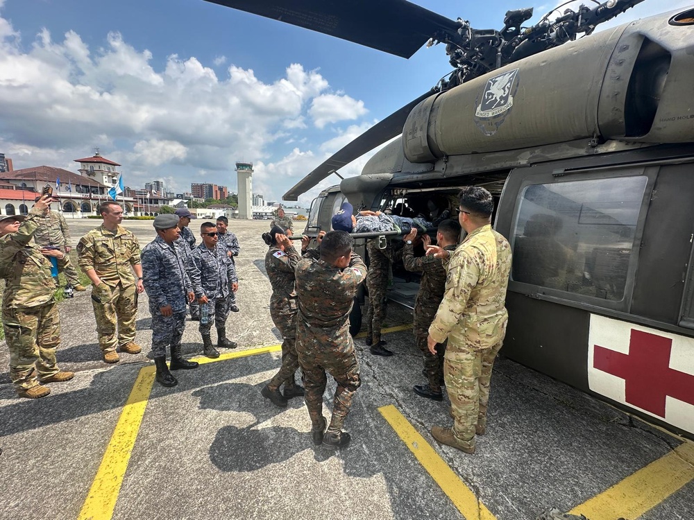 Hot/Cold patient load training during CENTAM Guardian 25