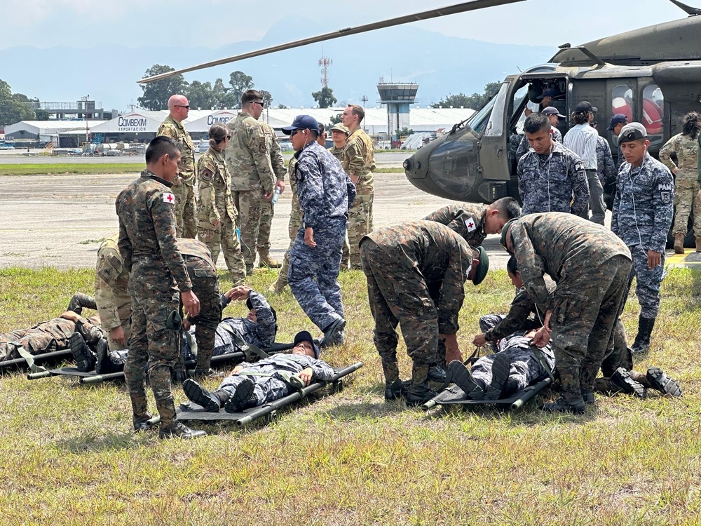 Hot/Cold patient load training during CENTAM Guardian 25