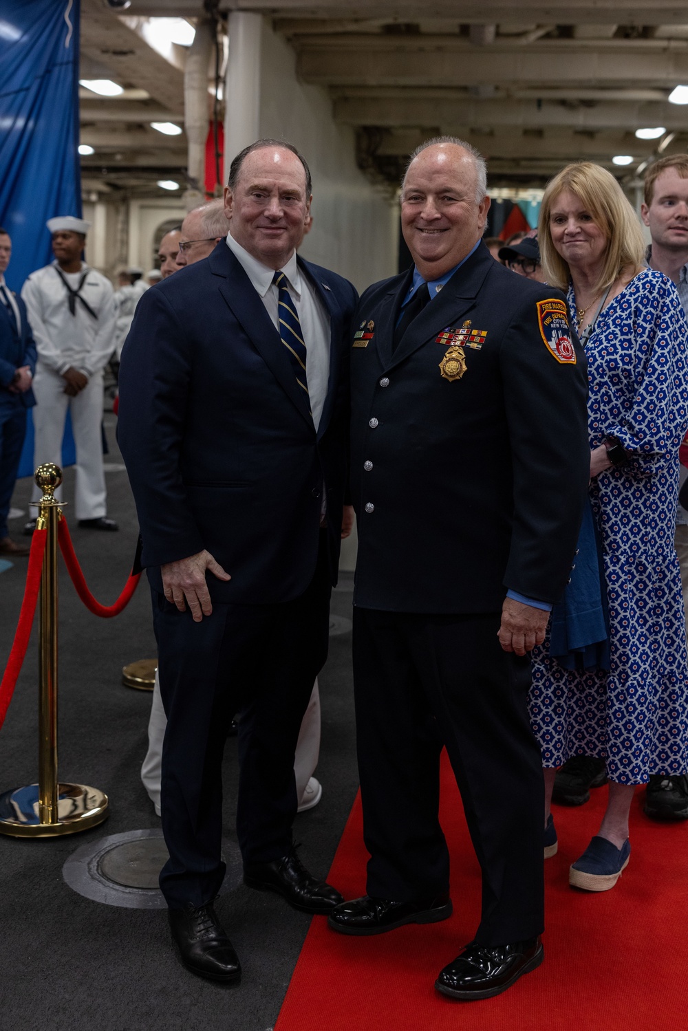 Fleet Week New York 2025: U.S. Navy Reception Aboard the USS New York