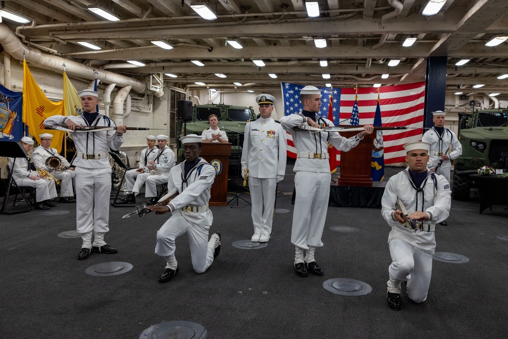 Fleet Week New York 2025: U.S. Navy Reception Aboard the USS New York