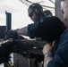 USS America (LHA 6) Conducts Crew-Served Weapons Live-Fire Exercise