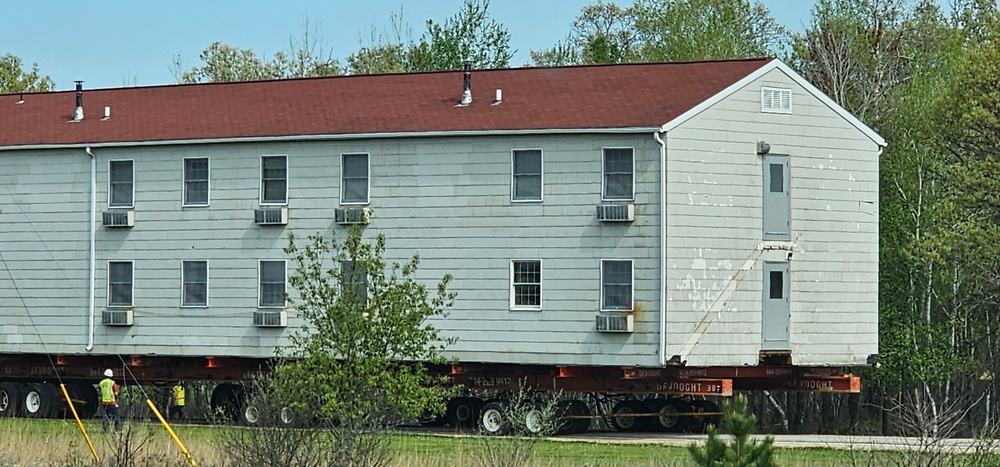 Fifth World War II-era barracks moved at Fort McCoy in May 2025; completes historical effort to save 80-year-old buildings