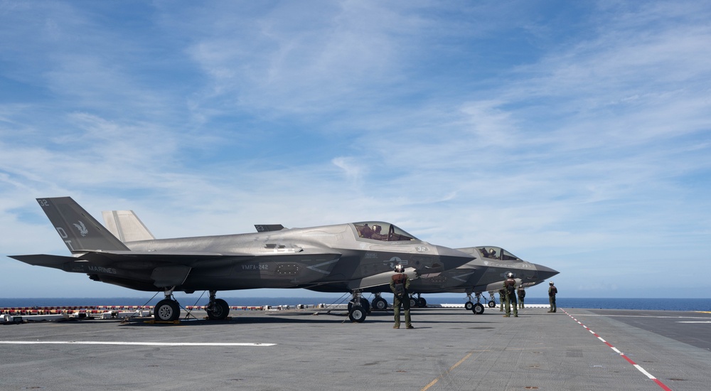 USS America (LHA 6) Conducts Flight Operations