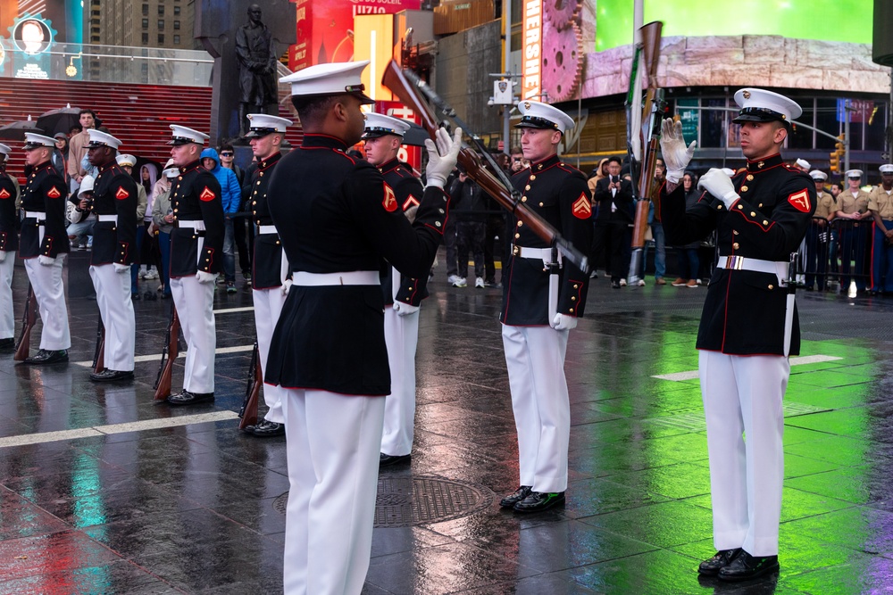 Fleet Week New York 2025: Silent Drill Platoon