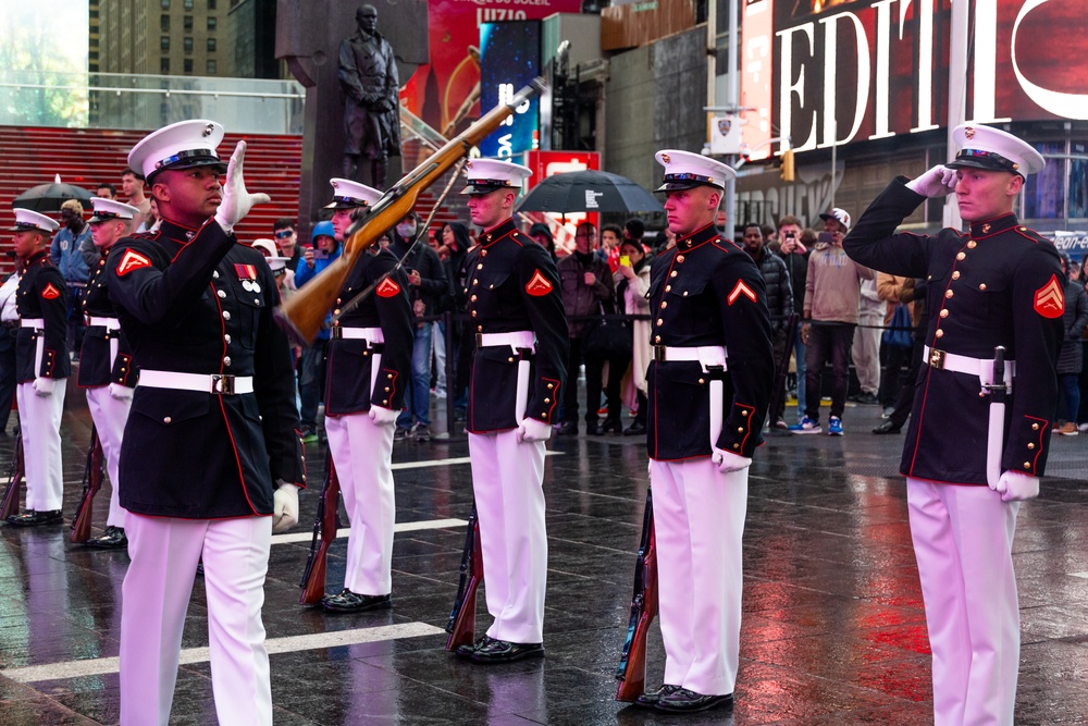 Fleet Week New York 2025: Silent Drill Platoon