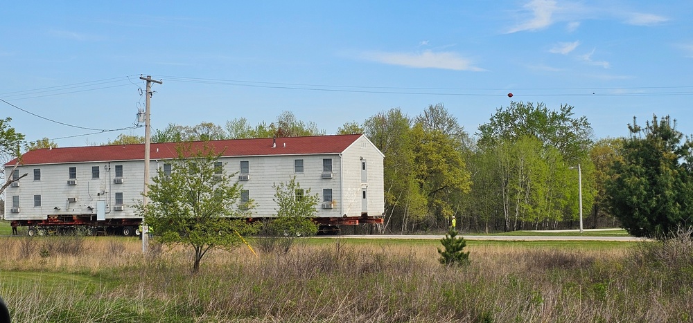 Fifth World War II-era barracks moved at Fort McCoy in May 2025; completes historical effort to save 80-year-old buildings