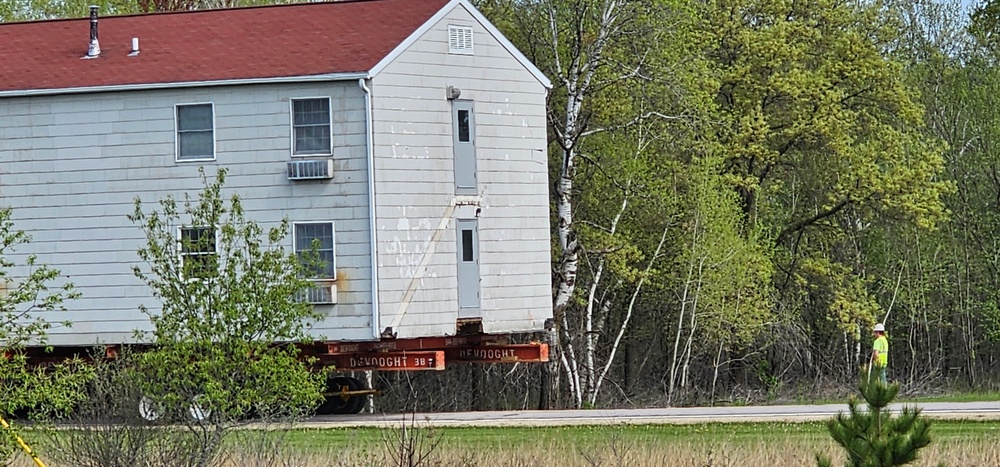 Fifth World War II-era barracks moved at Fort McCoy in May 2025; completes historical effort to save 80-year-old buildings