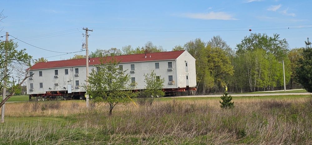 Fifth World War II-era barracks moved at Fort McCoy in May 2025; completes historical effort to save 80-year-old buildings