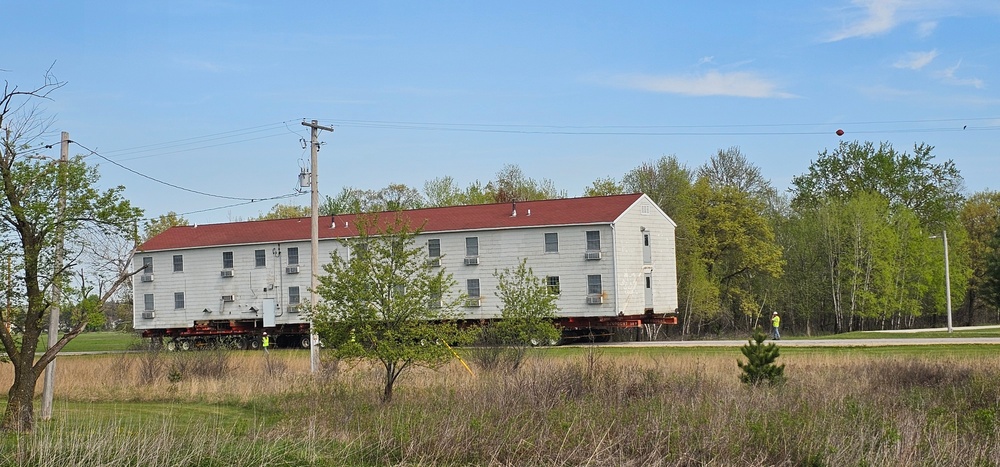 Fifth World War II-era barracks moved at Fort McCoy in May 2025; completes historical effort to save 80-year-old buildings