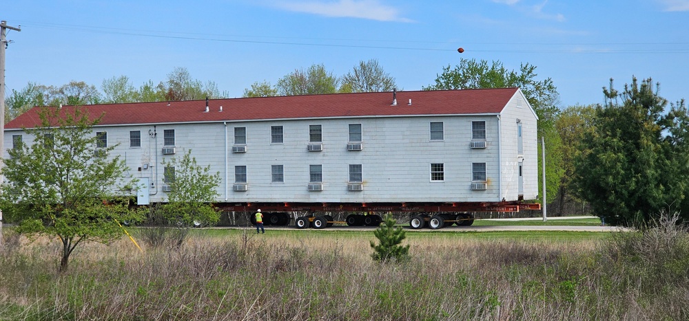Fifth World War II-era barracks moved at Fort McCoy in May 2025; completes historical effort to save 80-year-old buildings