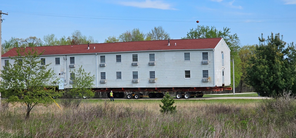Fifth World War II-era barracks moved at Fort McCoy in May 2025; completes historical effort to save 80-year-old buildings