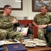 Commander U.S. Naval Forces Korea (CNFK) Rear Adm. Neil Koprowski visits the Arleigh Burke-class guided-missile destroyer USS William P. Lawrence (DDG 110)