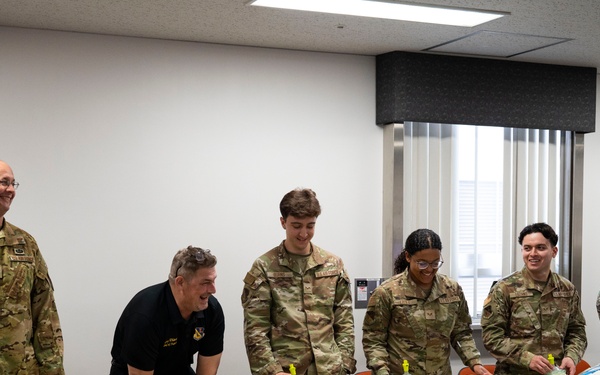374 AW leadership, front office personnel attend CPR/AED course