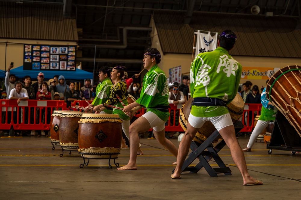 Yokota Samurai &amp; Hachioji Jinba Taiko Friendship Festival 2025 Performance
