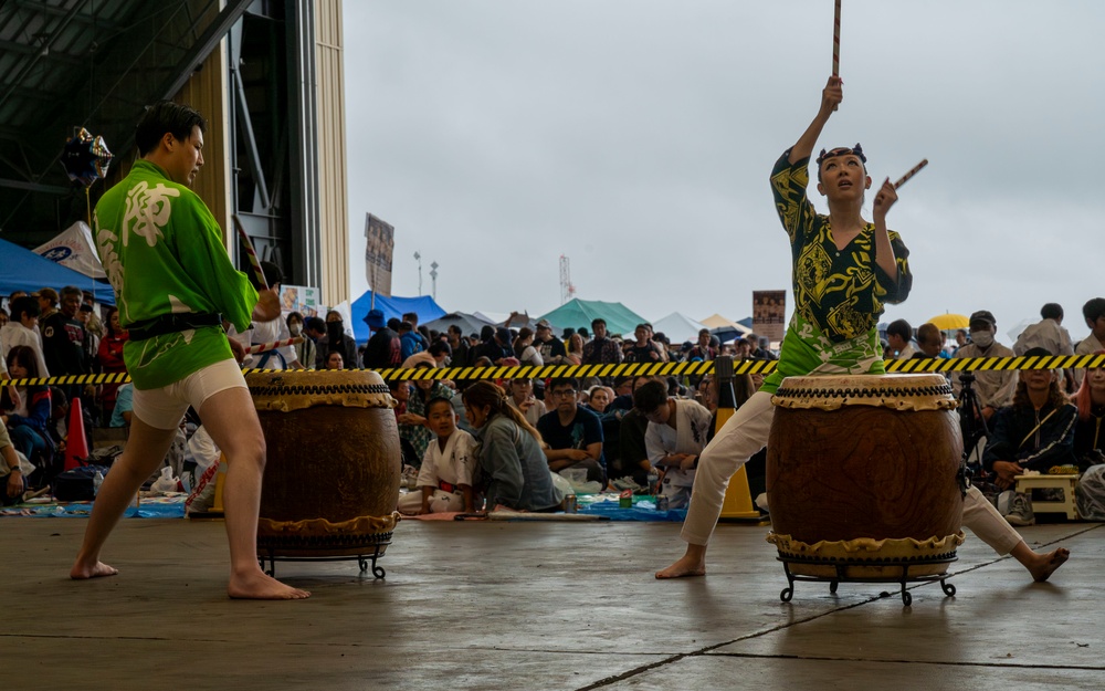 Yokota Samurai &amp; Hachioji Jinba Taiko Friendship Festival 2025 Performance