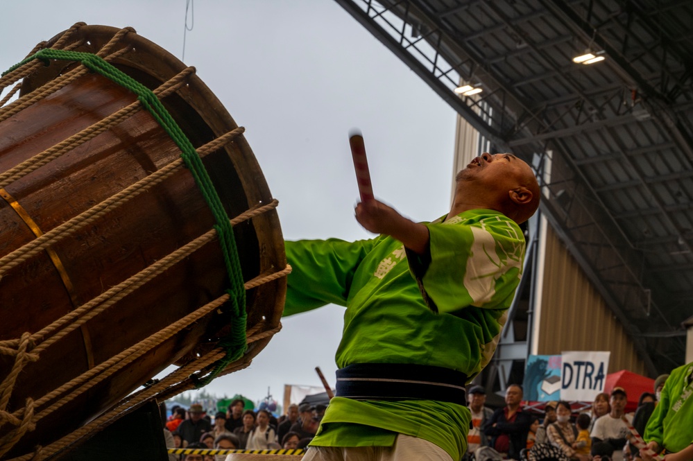 Yokota Samurai &amp; Hachioji Jinba Taiko Friendship Festival 2025 Performance
