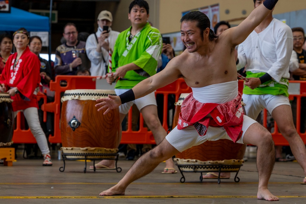 Yokota Samurai &amp; Hachioji Jinba Taiko Friendship Festival 2025 Performance