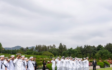 CNFK and Republic of Korea Navy Attend UN Memorial Day Ceremony