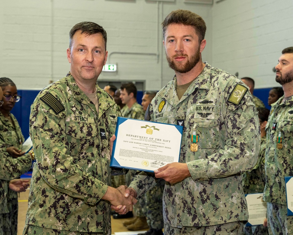 NSA Souda Bay Awards at Quarters May 2025