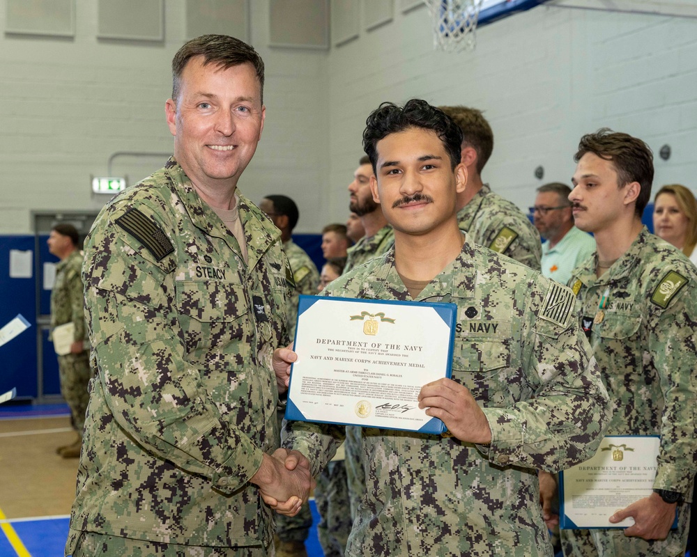 NSA Souda Bay Awards at Quarters May 2025