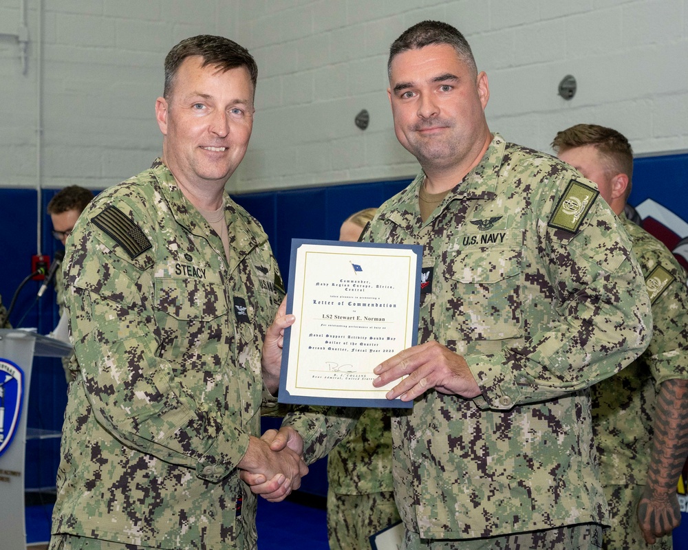 NSA Souda Bay Awards at Quarters May 2025