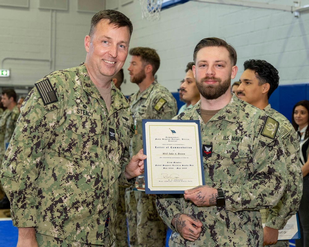 NSA Souda Bay Awards at Quarters May 2025