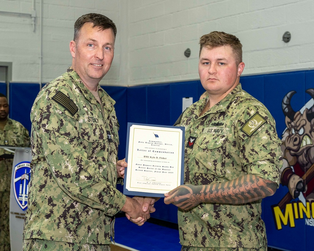 NSA Souda Bay Awards at Quarters May 2025