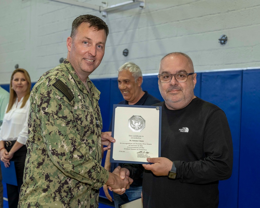 NSA Souda Bay Awards at Quarters May 2025