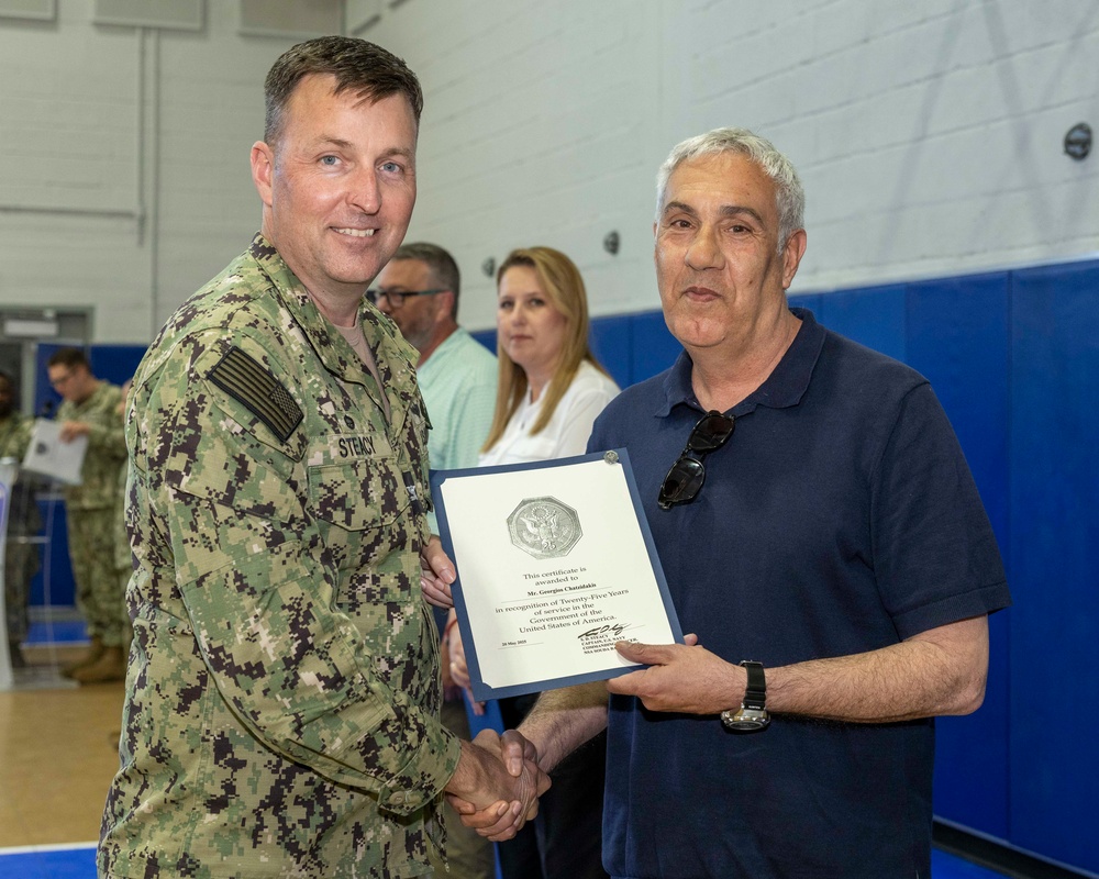 NSA Souda Bay Awards at Quarters May 2025