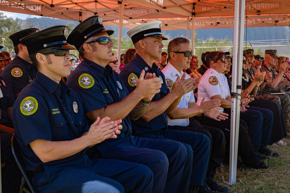 Memorial Service Held at MCTAB to Commemorate 2015 Osprey Crash