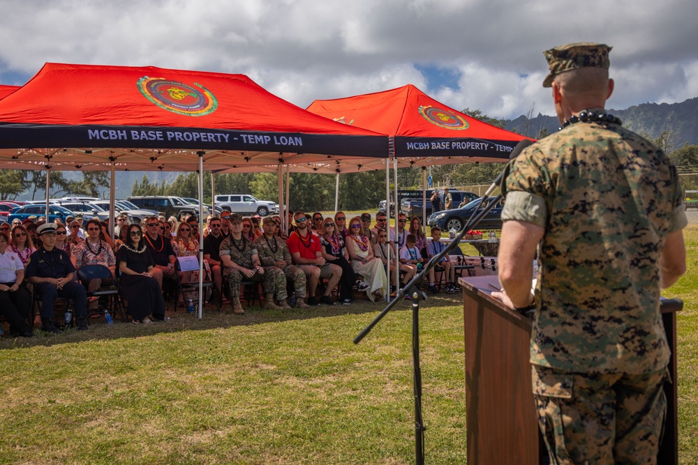 Memorial Service Held at MCTAB to Commemorate 2015 Osprey Crash