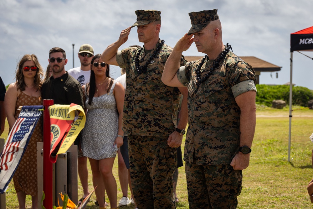 Memorial Service Held at MCTAB to Commemorate 2015 Osprey Crash