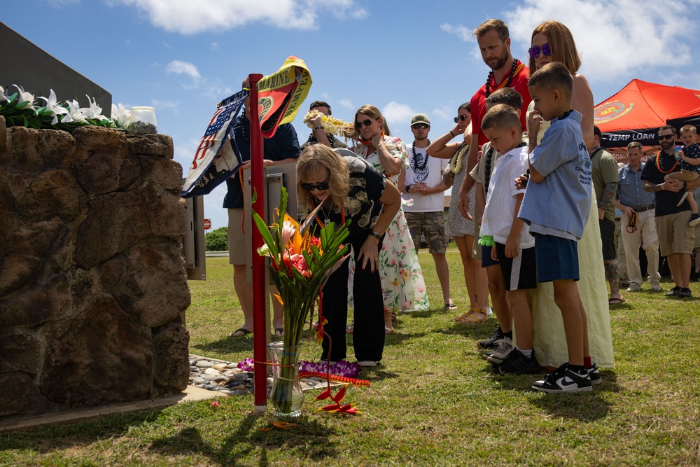 Memorial Service Held at MCTAB to Commemorate 2015 Osprey Crash