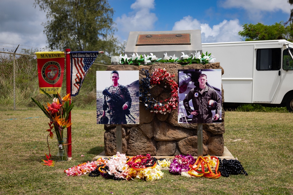 Memorial Service Held at MCTAB to Commemorate 2015 Osprey Crash