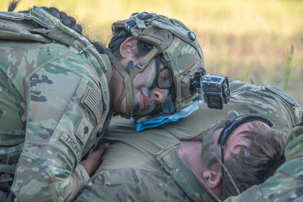 2-7th Infantry Regiment Conducts Point-to-Point Blood Transfusion During Combined Resolve 25-2