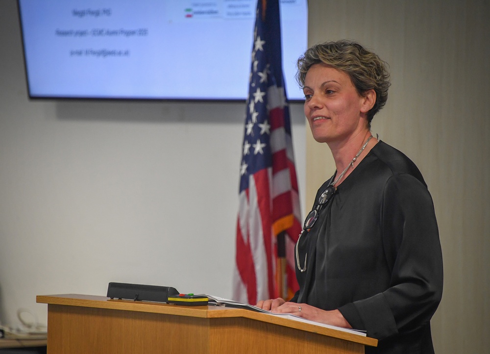 Alumni Scholar Presents on the role of Public-Private Partnerships in Strengthening Cyber Resilience