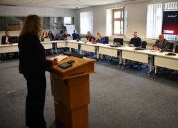 Alumni Scholar Presents on Arctic Nations Approach to Security in the High North