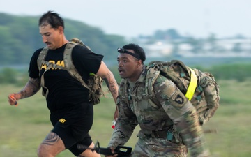 101st Airborne Division (Air Assault) Conducts Air Assault School In Romania - 12 Mile Ruck March